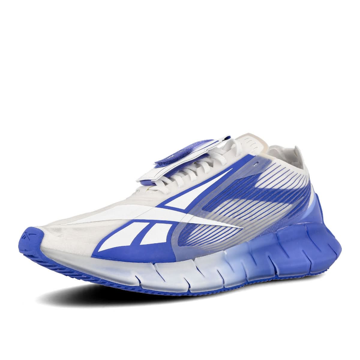 Reebok ZIG 3D Storm Grey,White,Blue Sneaker Detail view 4 | Gate