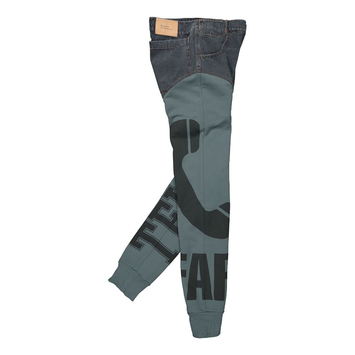 Telfar Jean Sweatpant Black Detail view 3 | Gate