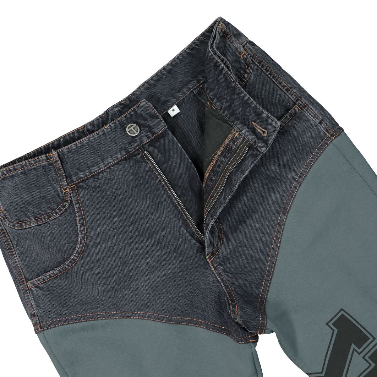 Telfar Jean Sweatpant Black Detail view 4 | Gate
