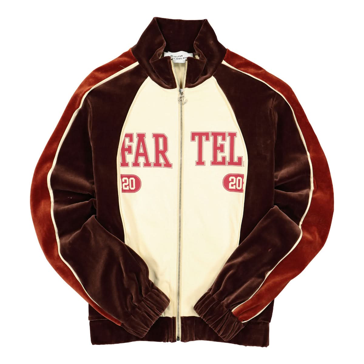 Telfar Velour Track Jacket  Detail view 1 | Gate