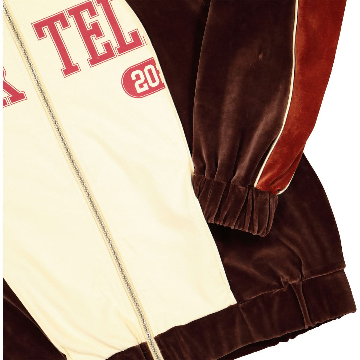 Telfar Velour Track Jacket  Detail view 4 | Gate