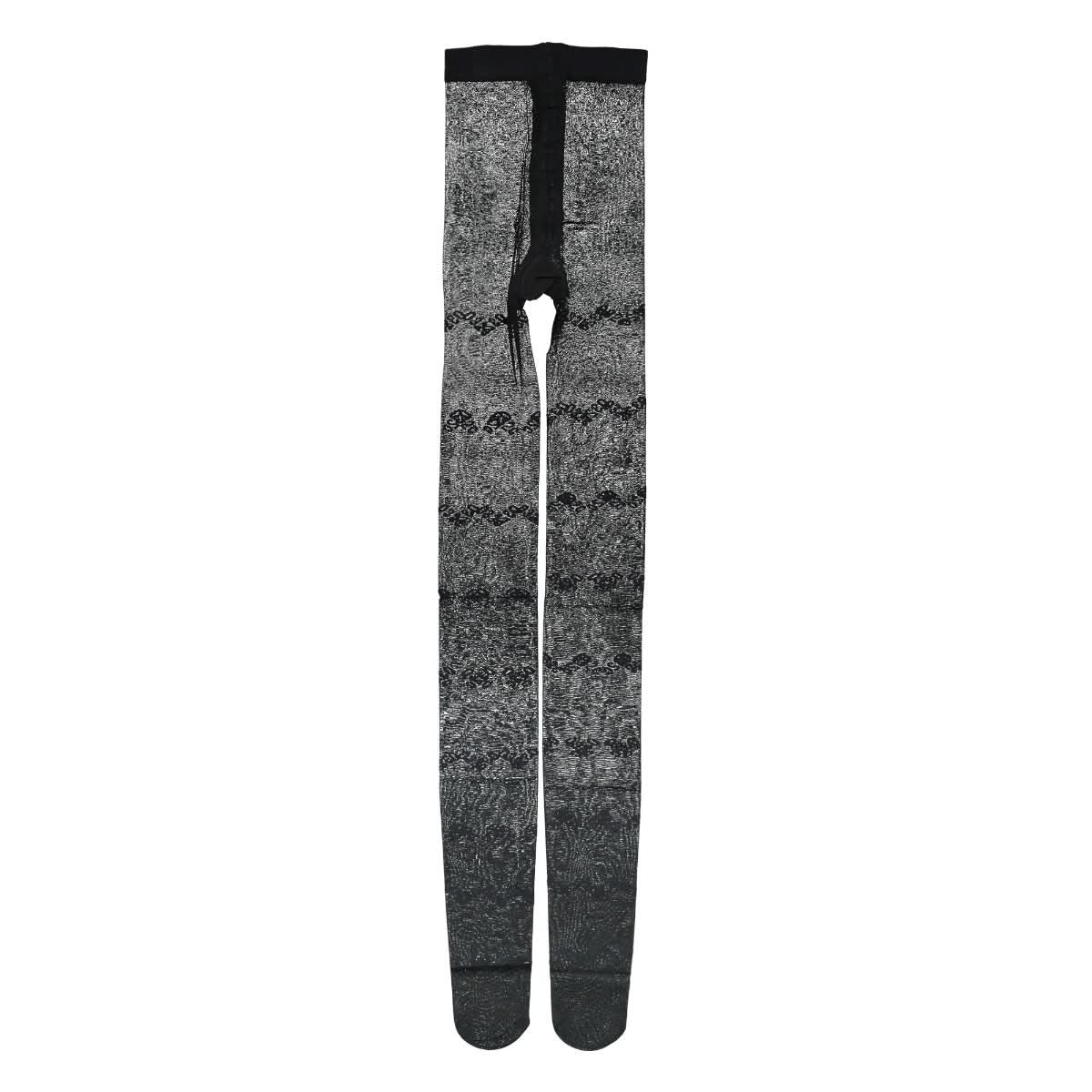 032c Logo Stockings Black Detail view 2 | Gate