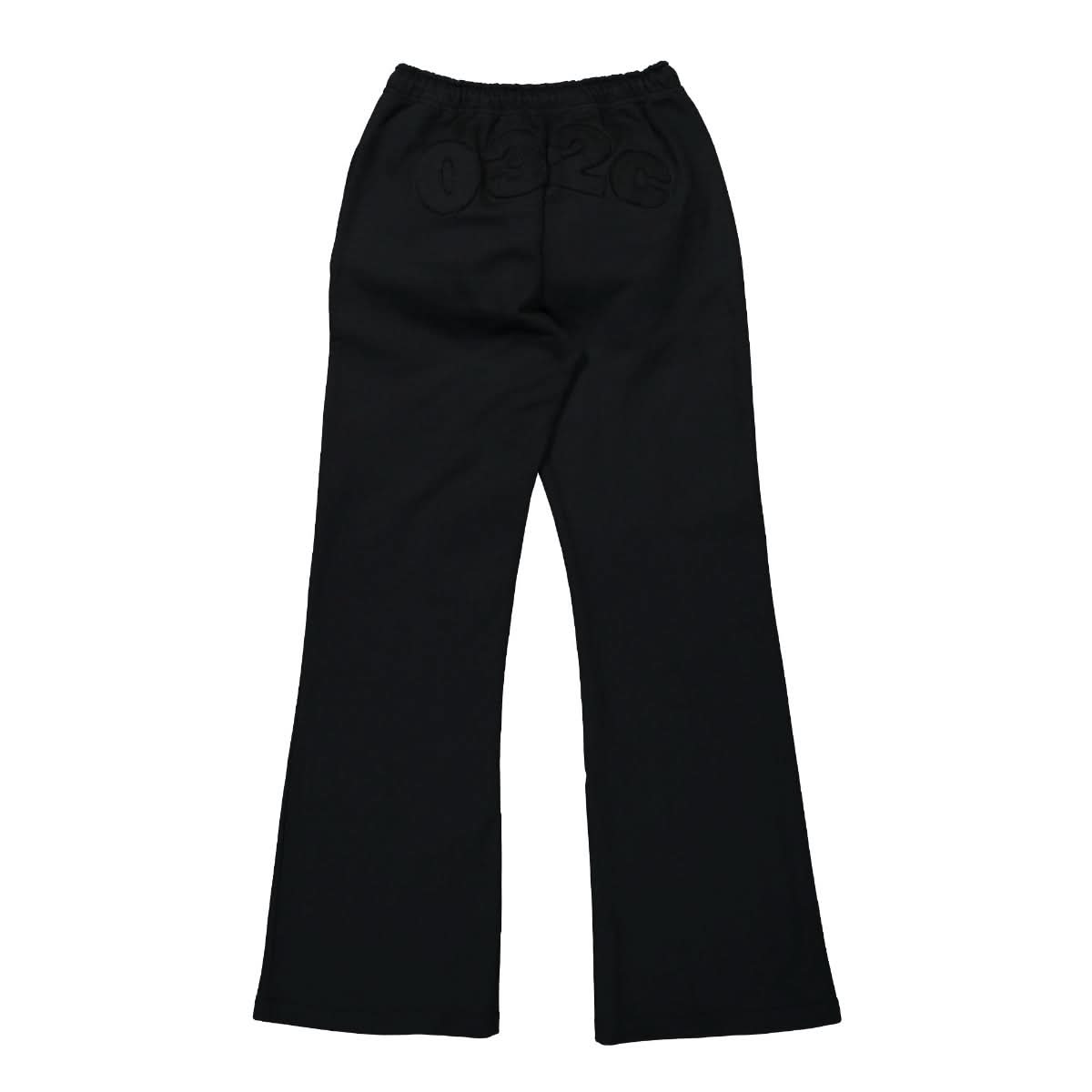 032c Flared Sweatpants Black Detail view 1 | Gate