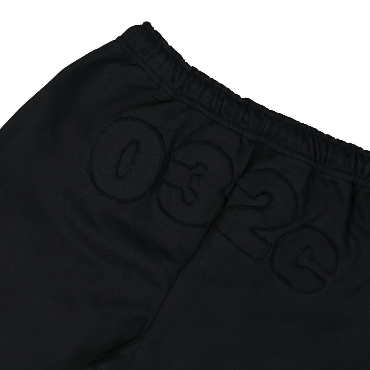032c Flared Sweatpants Black Detail view 5 | Gate