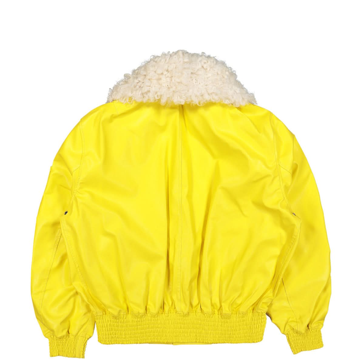 032c Tempest Bomber Jacket Yellow Detail view 2 | Gate
