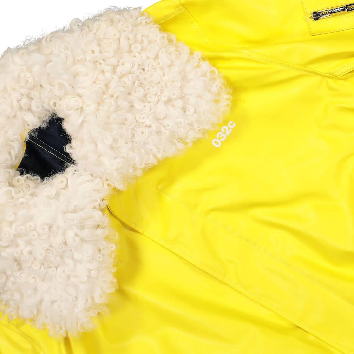 032c Tempest Bomber Jacket Yellow Detail view 4 | Gate
