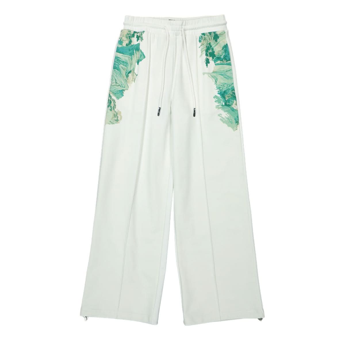 Feng Chen Wang Landscape Pants White Detail view 1 | Gate
