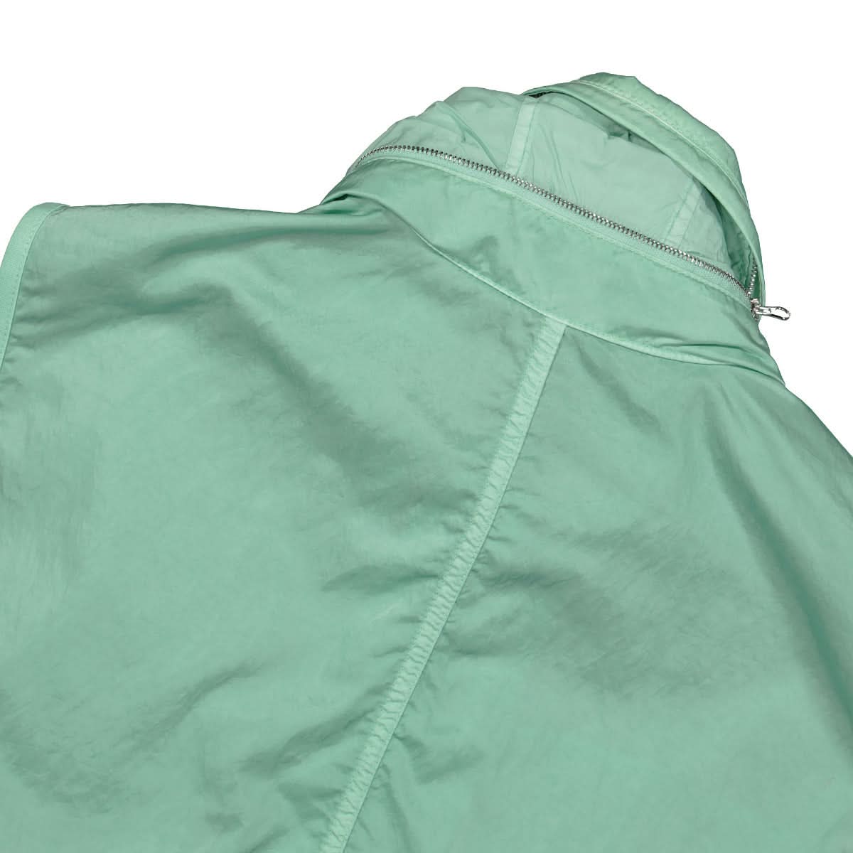 Stone Island Jacket Without Sleeves Blue,Green Detail view 4 | Gate