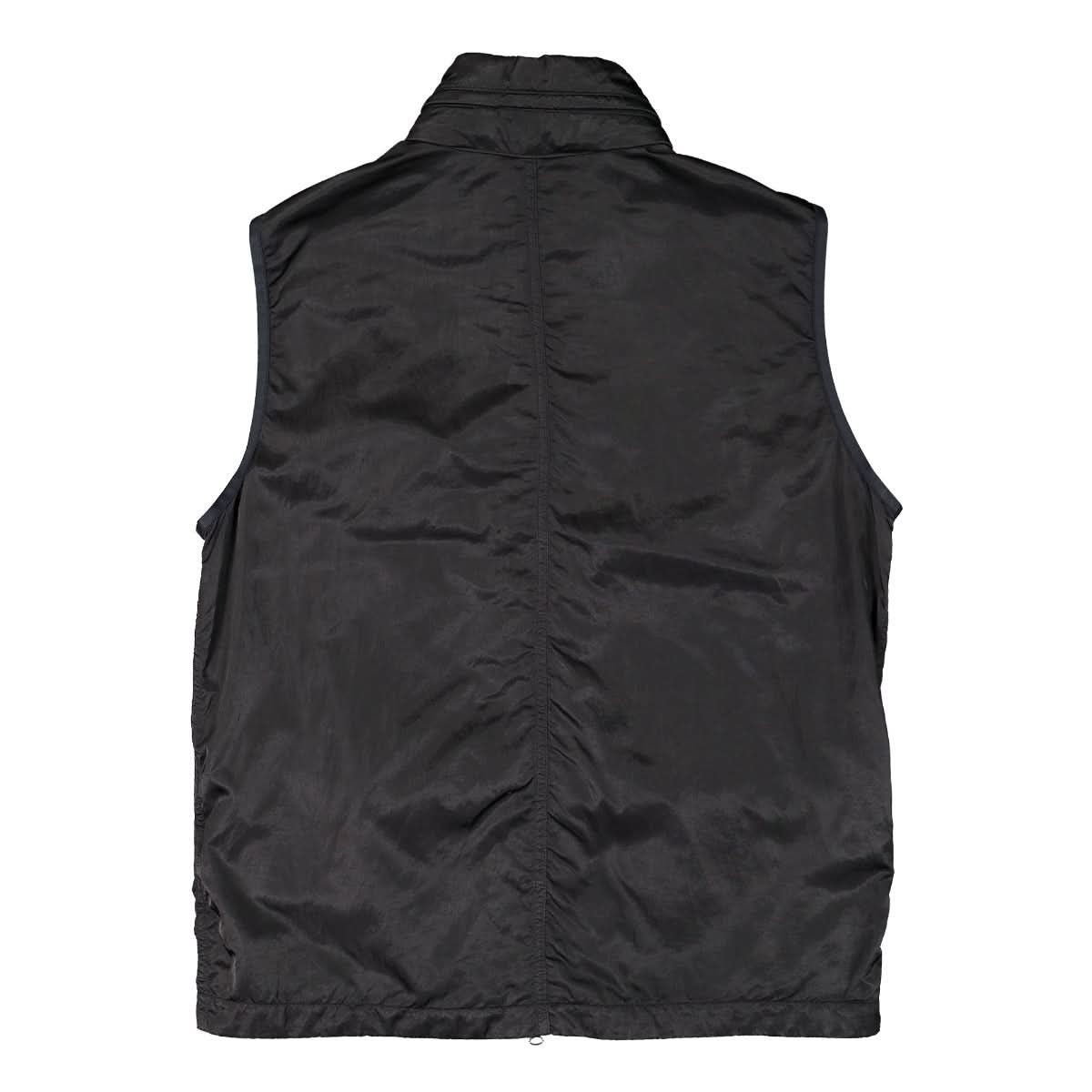 Stone Island Jacket Without Sleeves Black Detail view 2 | Gate