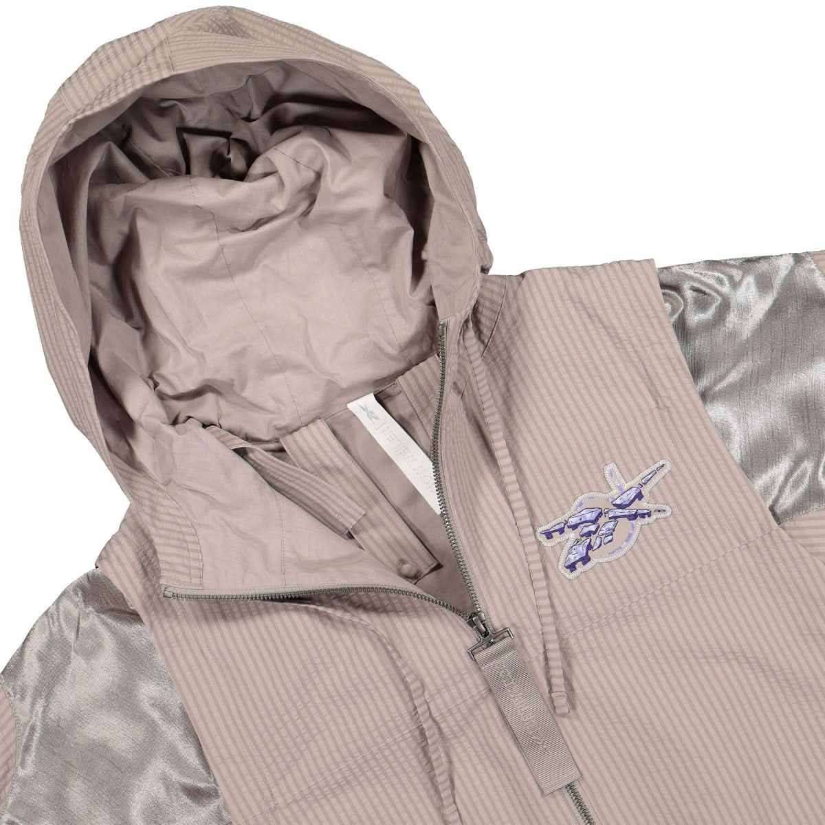 Reebok R&C Convertible Jacket Grey Detail view 4 | Gate