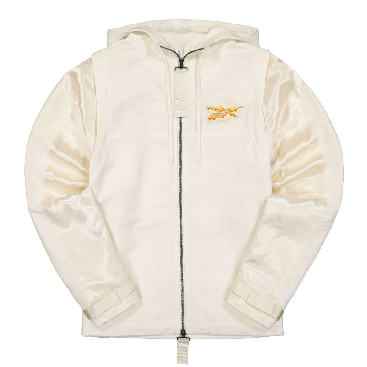 Reebok R&C Convertible Jacket Beige Detail view 1 | Gate