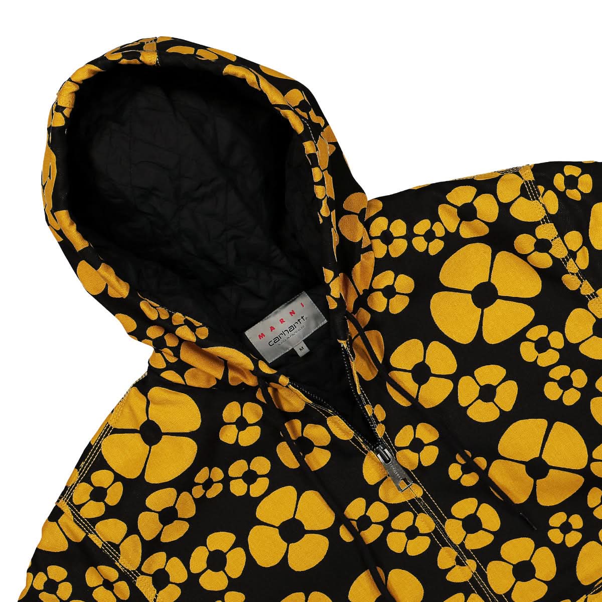 Marni Active Jacket Black,Yellow Detail view 3 | Gate