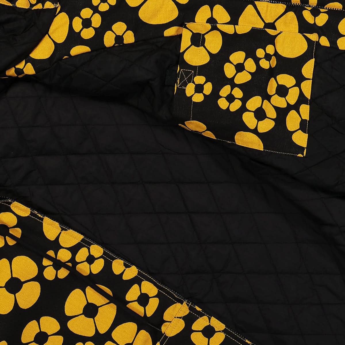 Marni Active Jacket Black,Yellow Detail view 5 | Gate