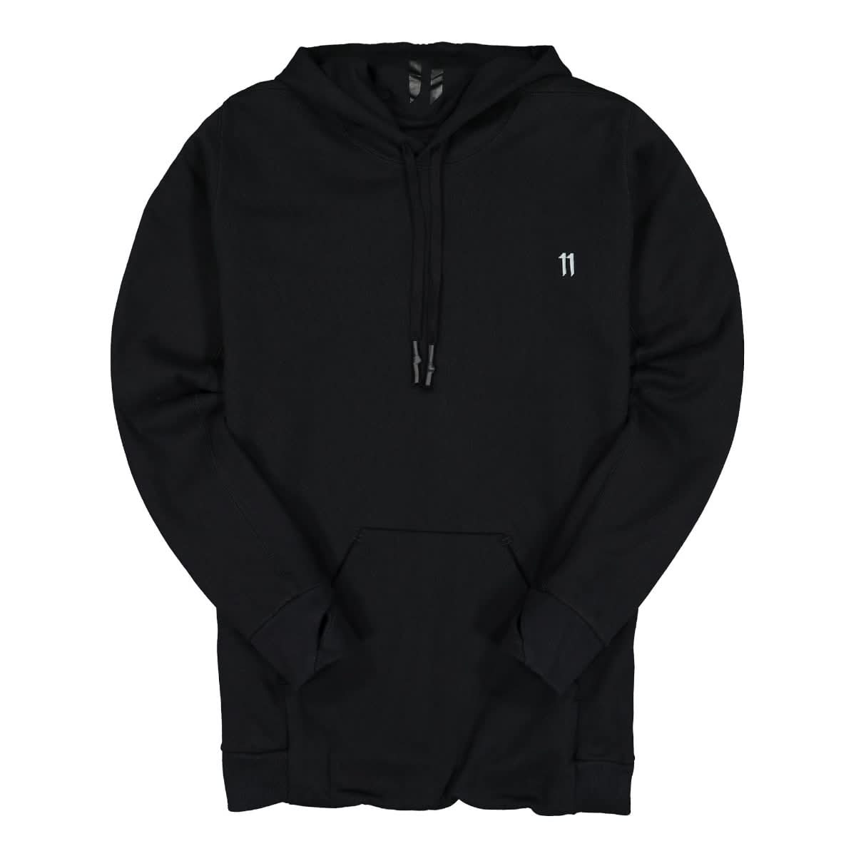 11 By Boris Bidjan Saberi Hoodie Black Detail view 1 | Gate