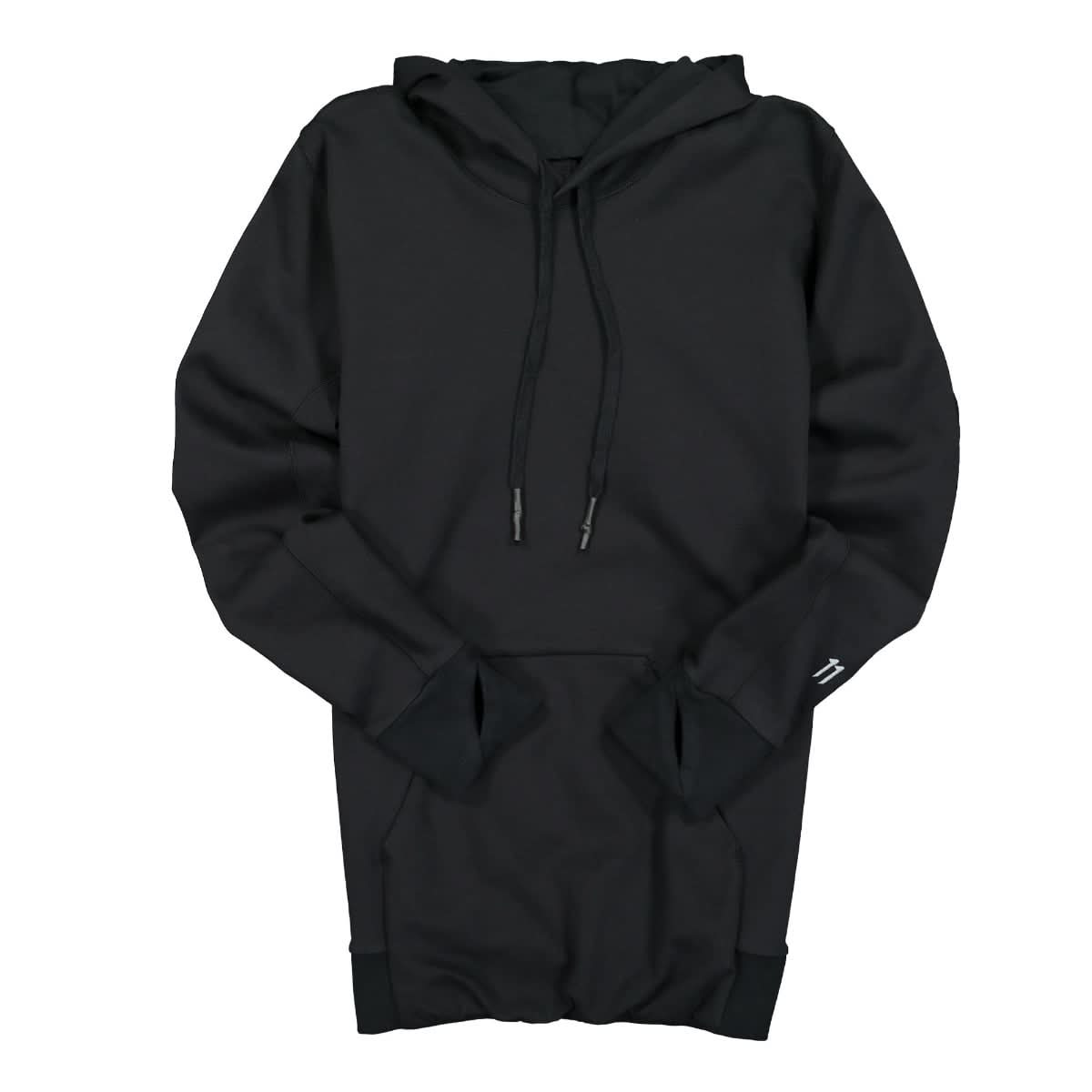 11 By Boris Bidjan Saberi Hoodie Black Detail view 1 | Gate