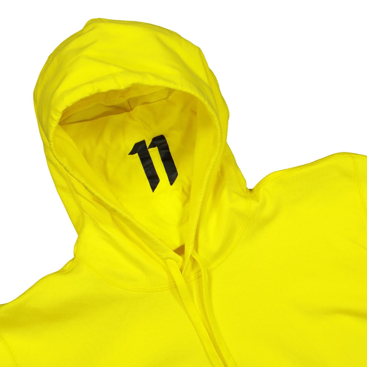 11 By Boris Bidjan Saberi Hoodie Yellow Detail view 3 | Gate
