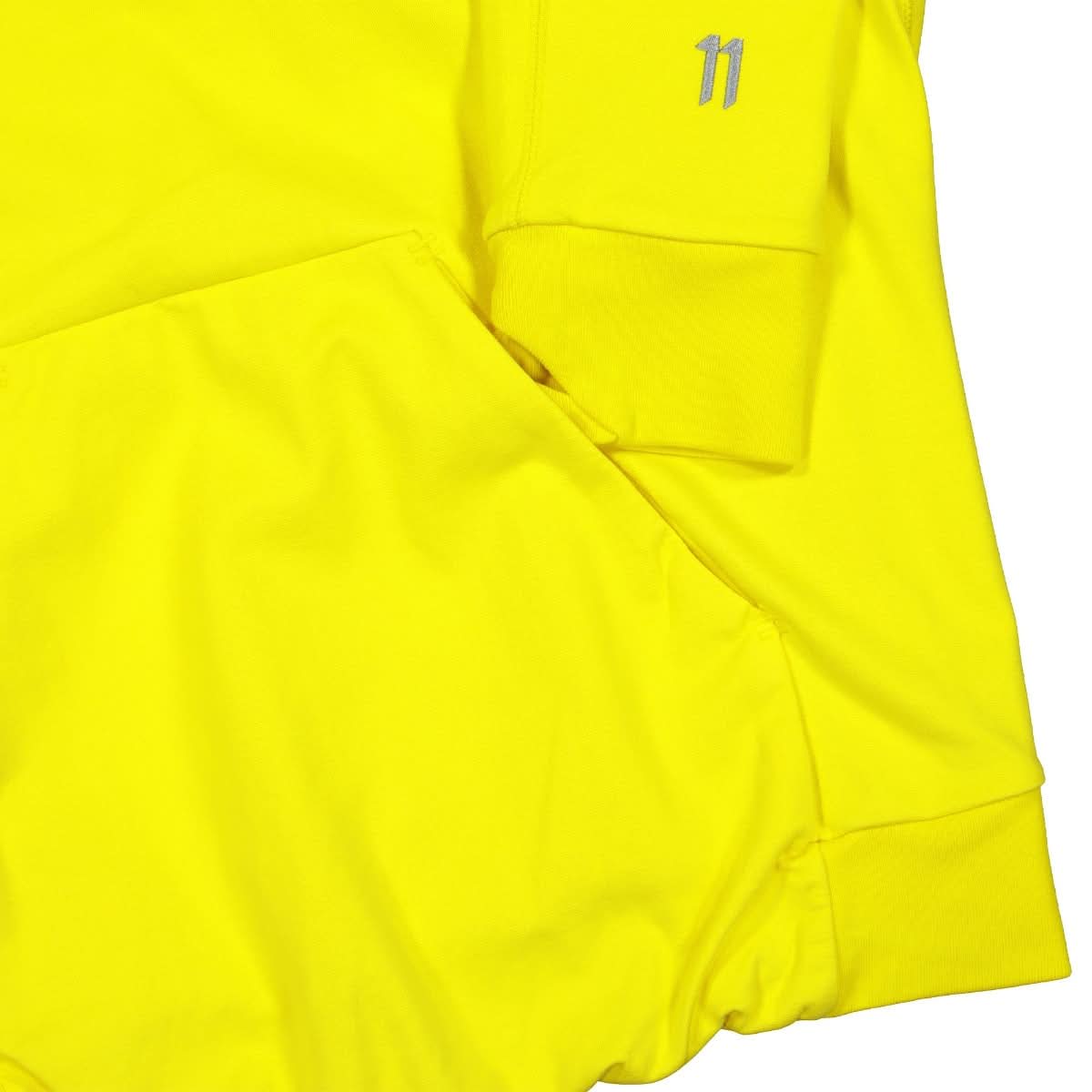 11 By Boris Bidjan Saberi Hoodie Yellow Detail view 4 | Gate