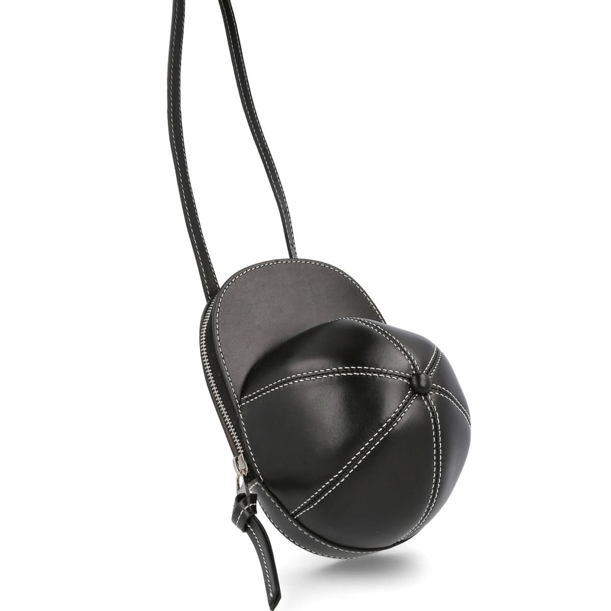 JW Anderson Midi Cap Bag Black Detail view 1 | Gate