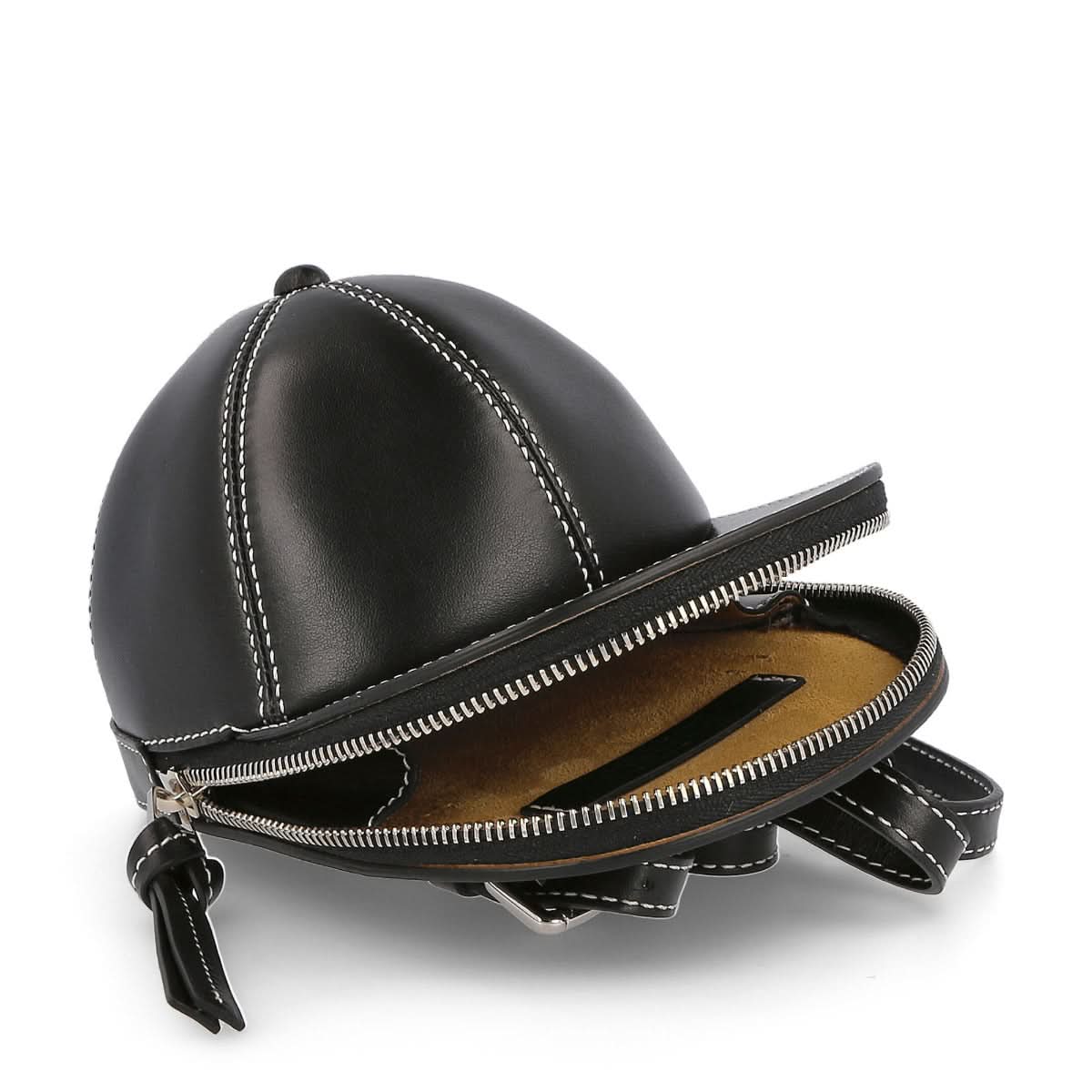 JW Anderson Midi Cap Bag Black Detail view 2 | Gate