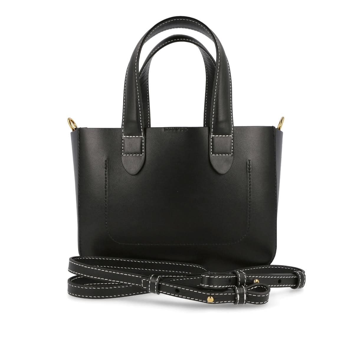 JW Anderson Mini Chain Tote Black Detail view 2 | Gate