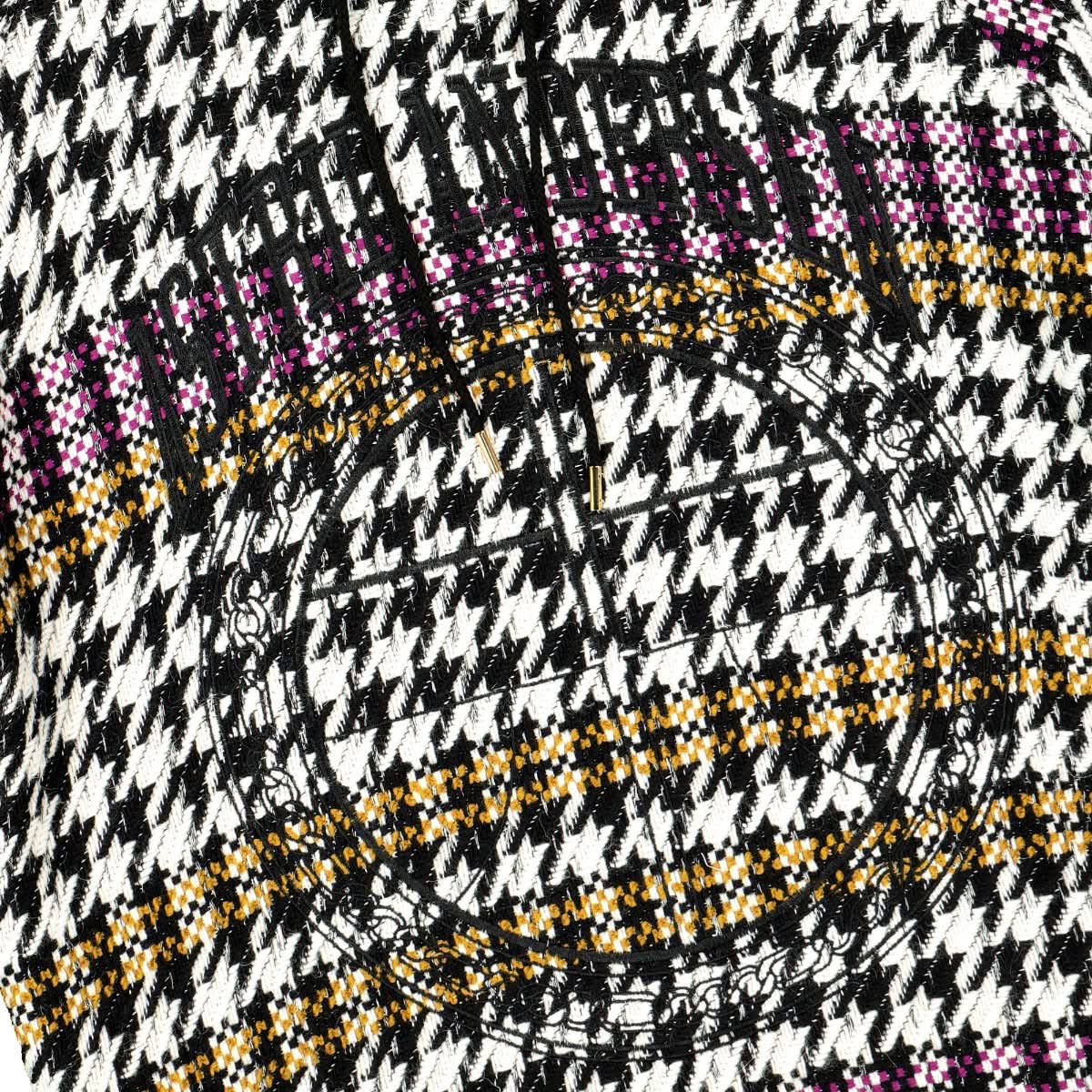 Astrid Andersen Classic Hoodie Tweed Black,White Detail view 3 | Gate