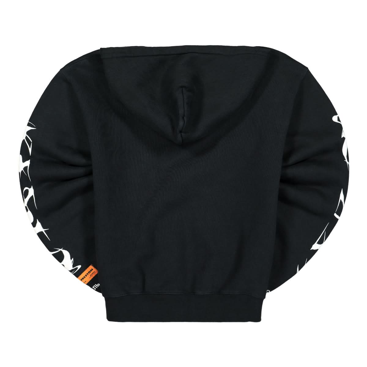 Heron Preston Hoodie HP Brush Black,White Detail view 2 | Gate