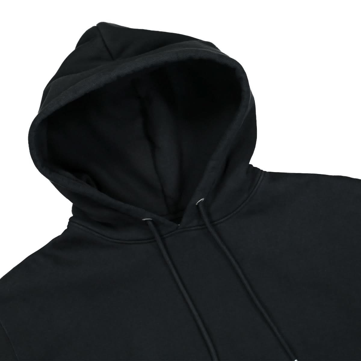 Heron Preston Hoodie HP Brush Black,White Detail view 3 | Gate