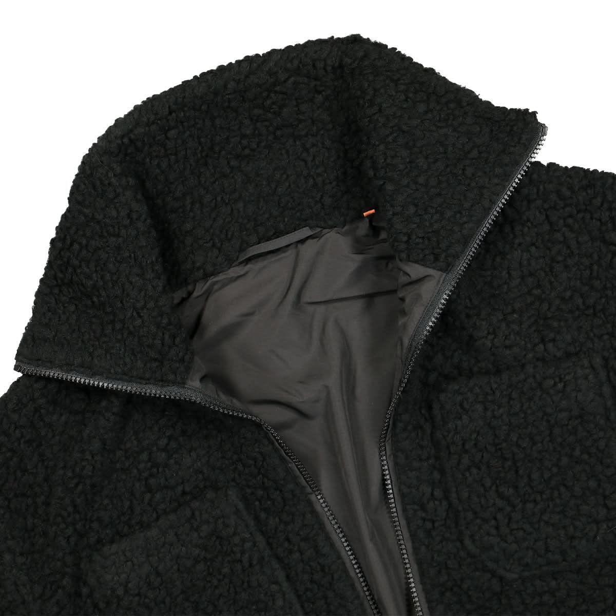 Heron Preston Polar Fleece Jacket Black Detail view 5 | Gate