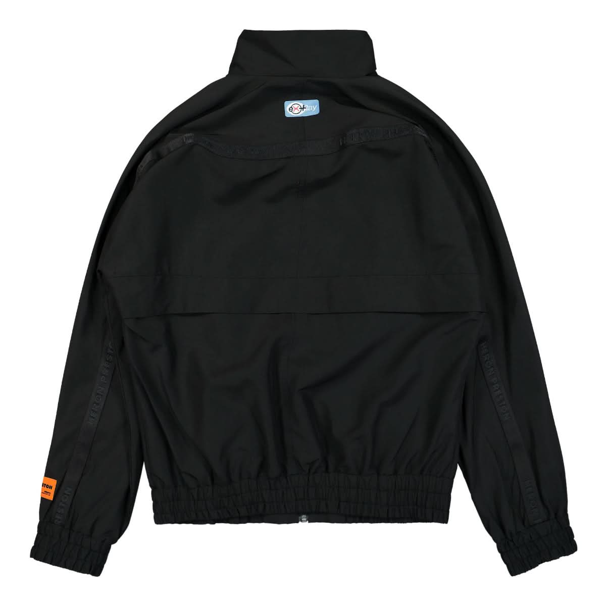 Heron Preston Ex-Ray Logo Tape Windbreaker Black Detail view 2 | Gate