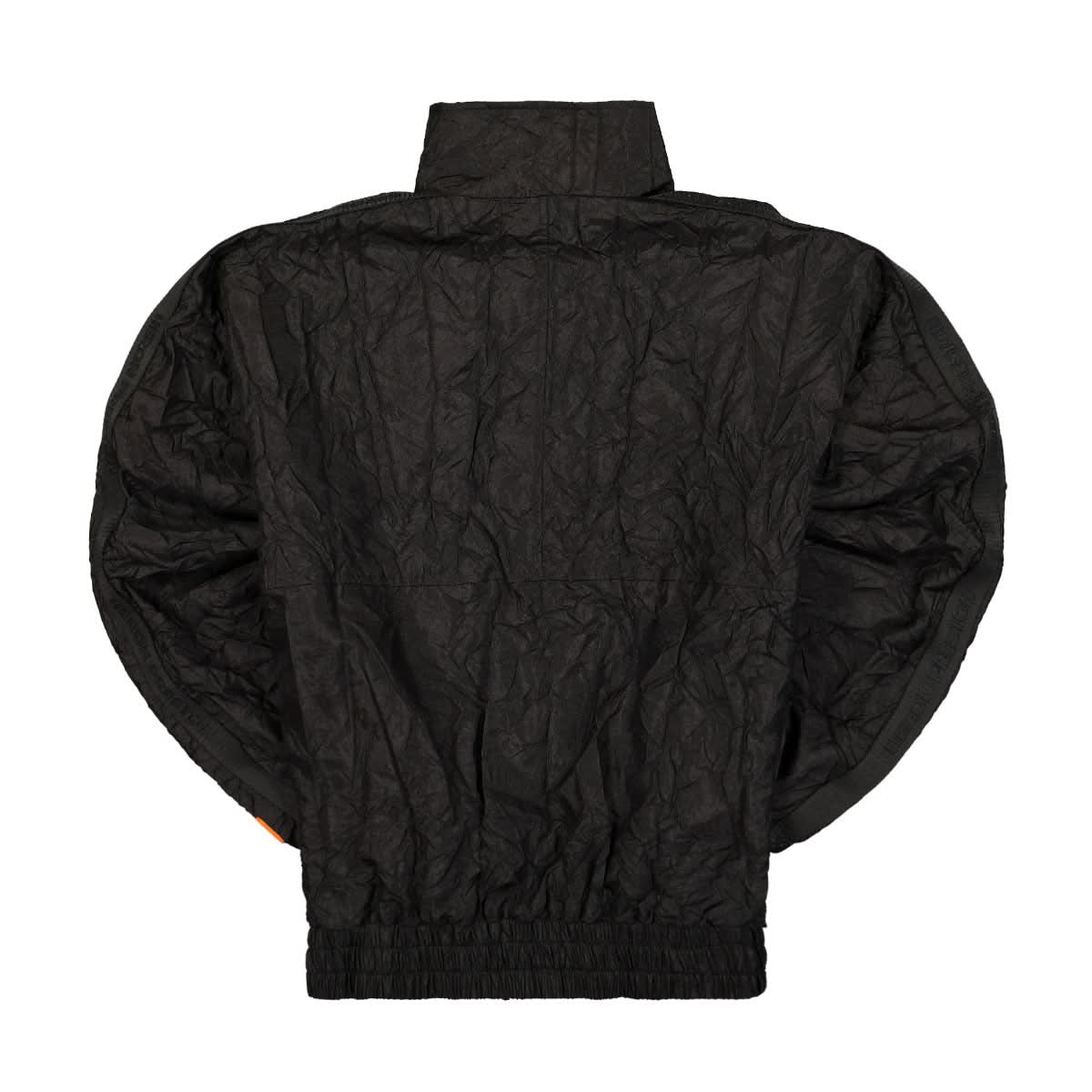 Heron Preston Tyvek Crinkled Windbreaker Black,White Detail view 1 | Gate
