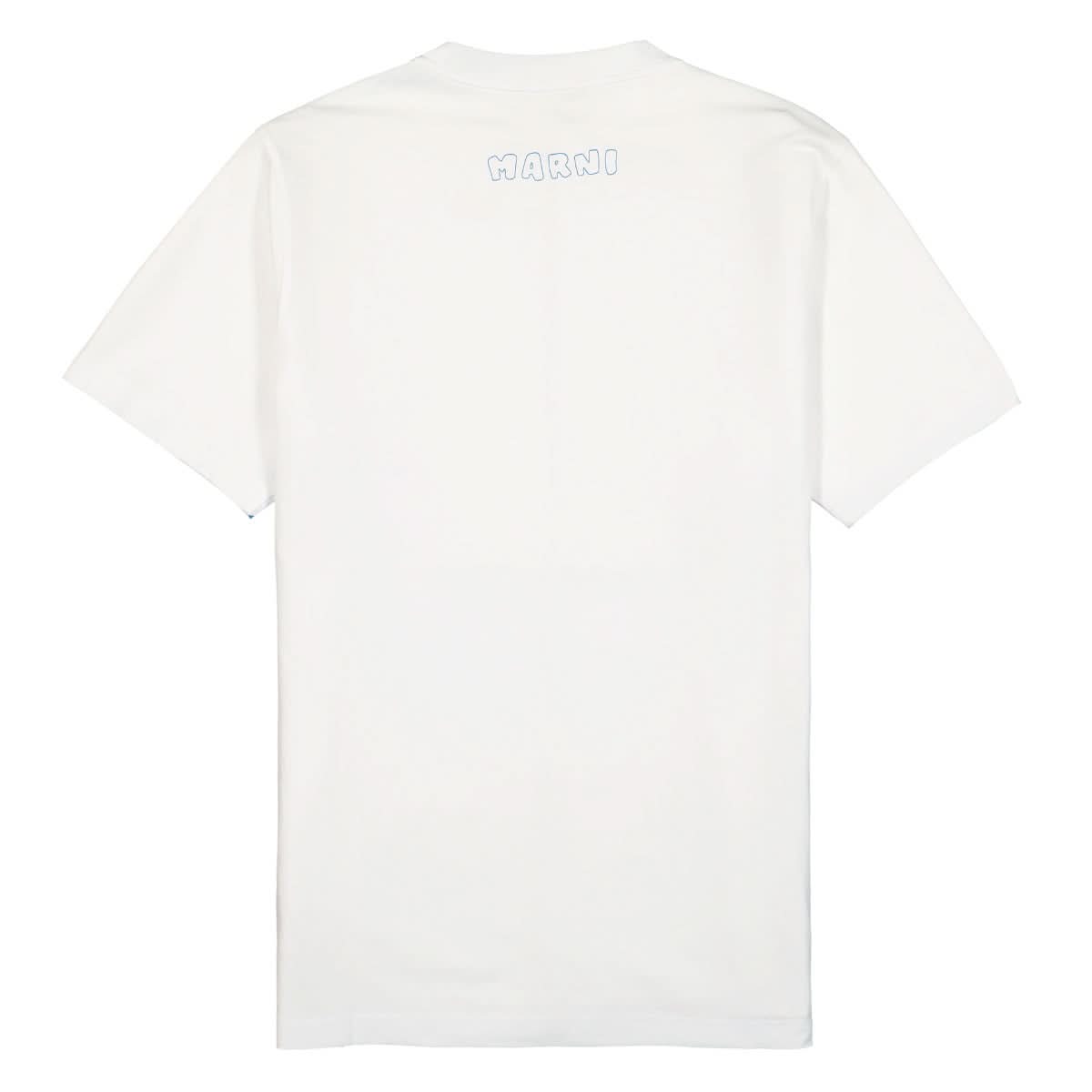 Marni T-Shirt White Detail view 1 | Gate