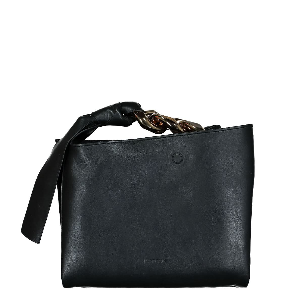 JW Anderson Small Chain Hobo Black Detail view 1 | Gate