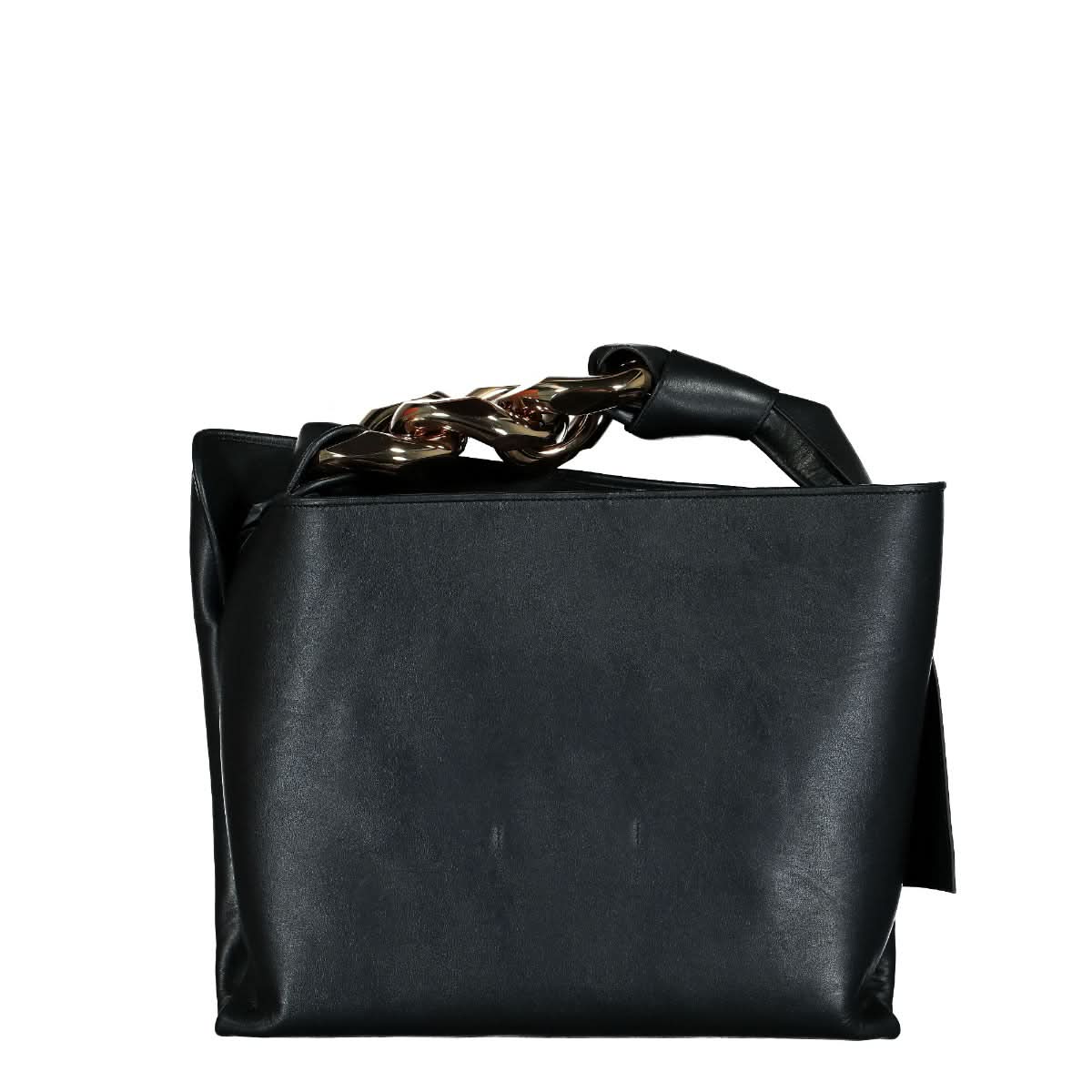 JW Anderson Small Chain Hobo Black Detail view 2 | Gate