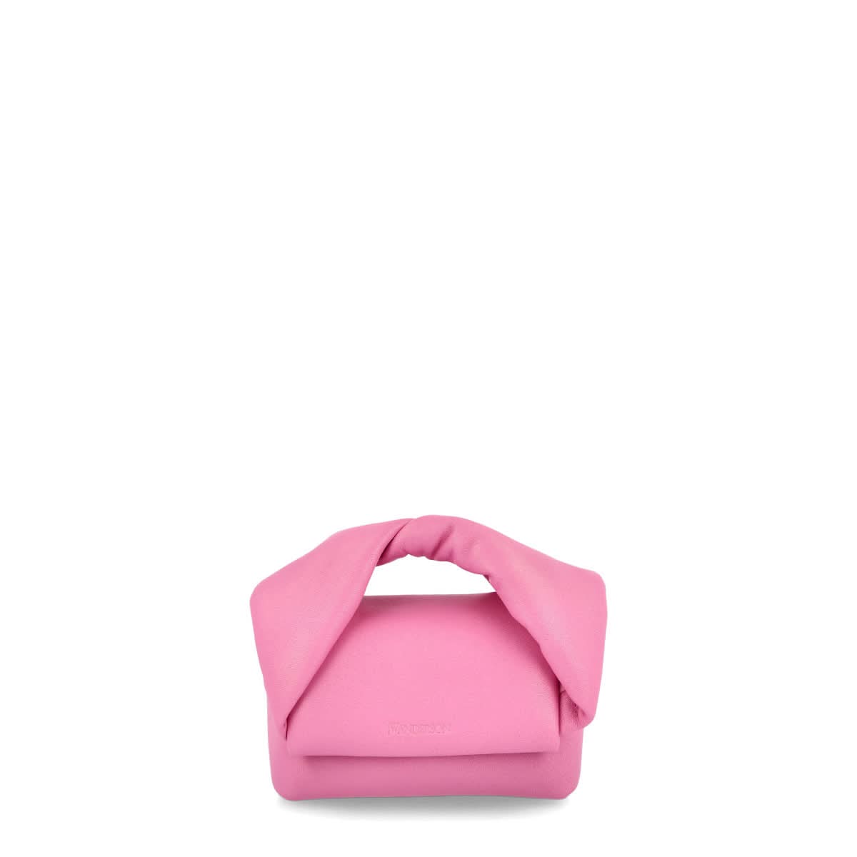 JW Anderson Nano Twister Bag Pink Detail view 2 | Gate