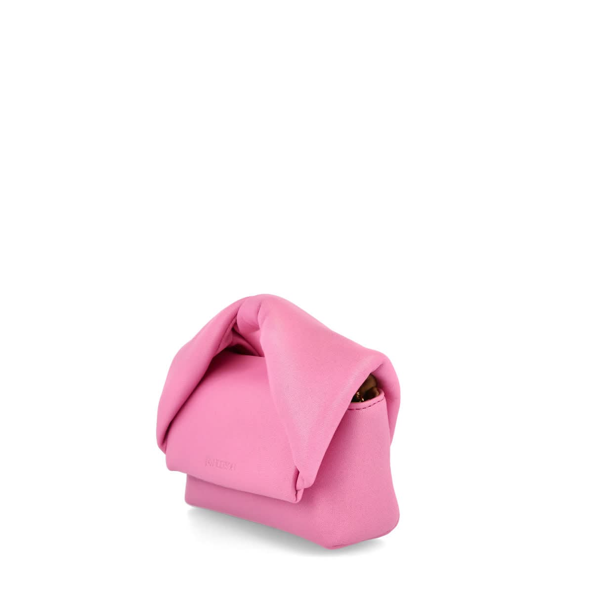 JW Anderson Nano Twister Bag Pink Detail view 3 | Gate