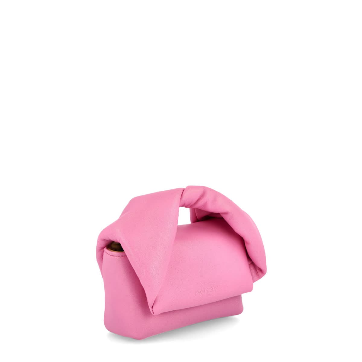JW Anderson Nano Twister Bag Pink Detail view 4 | Gate