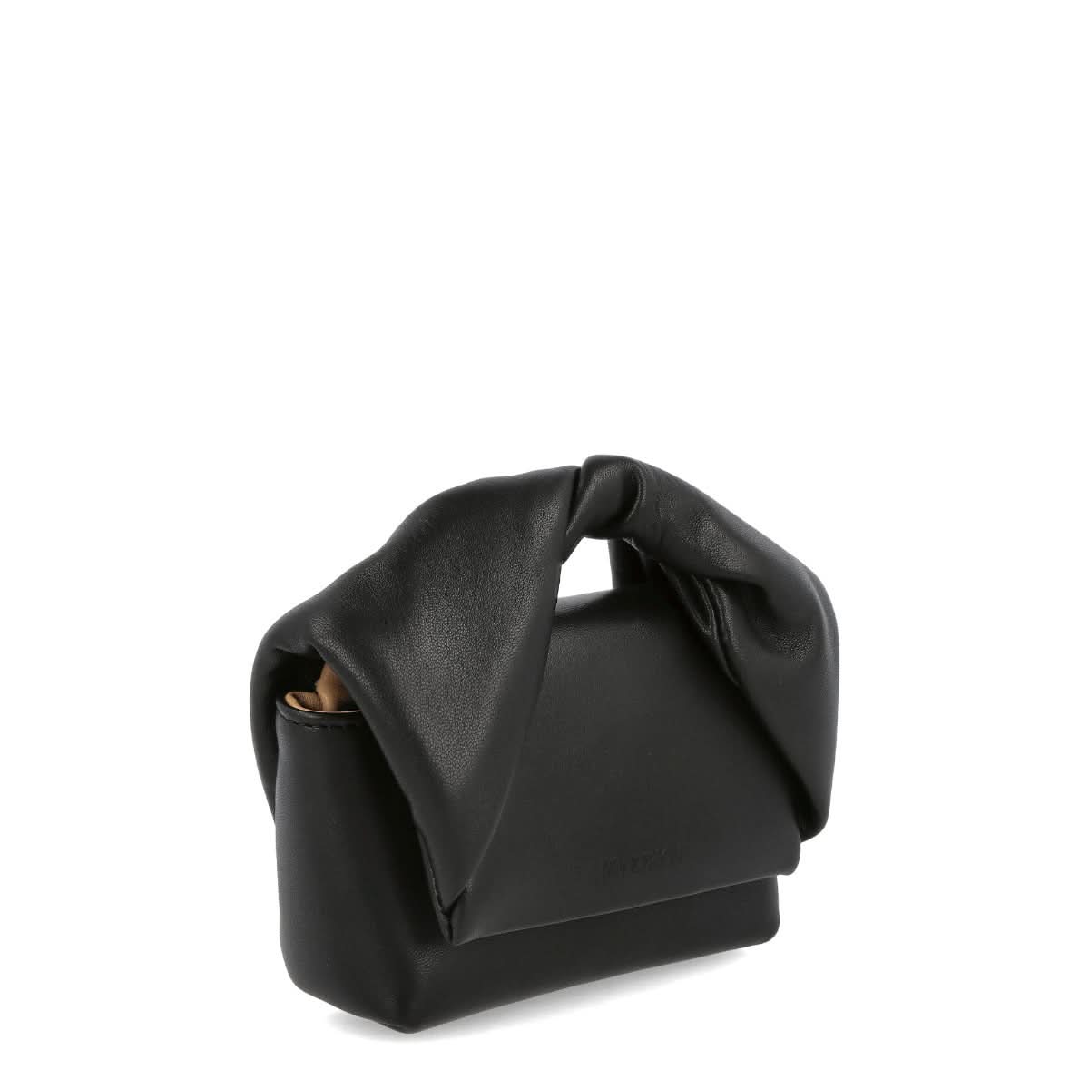 JW Anderson Nano Twister Bag Black Detail view 2 | Gate
