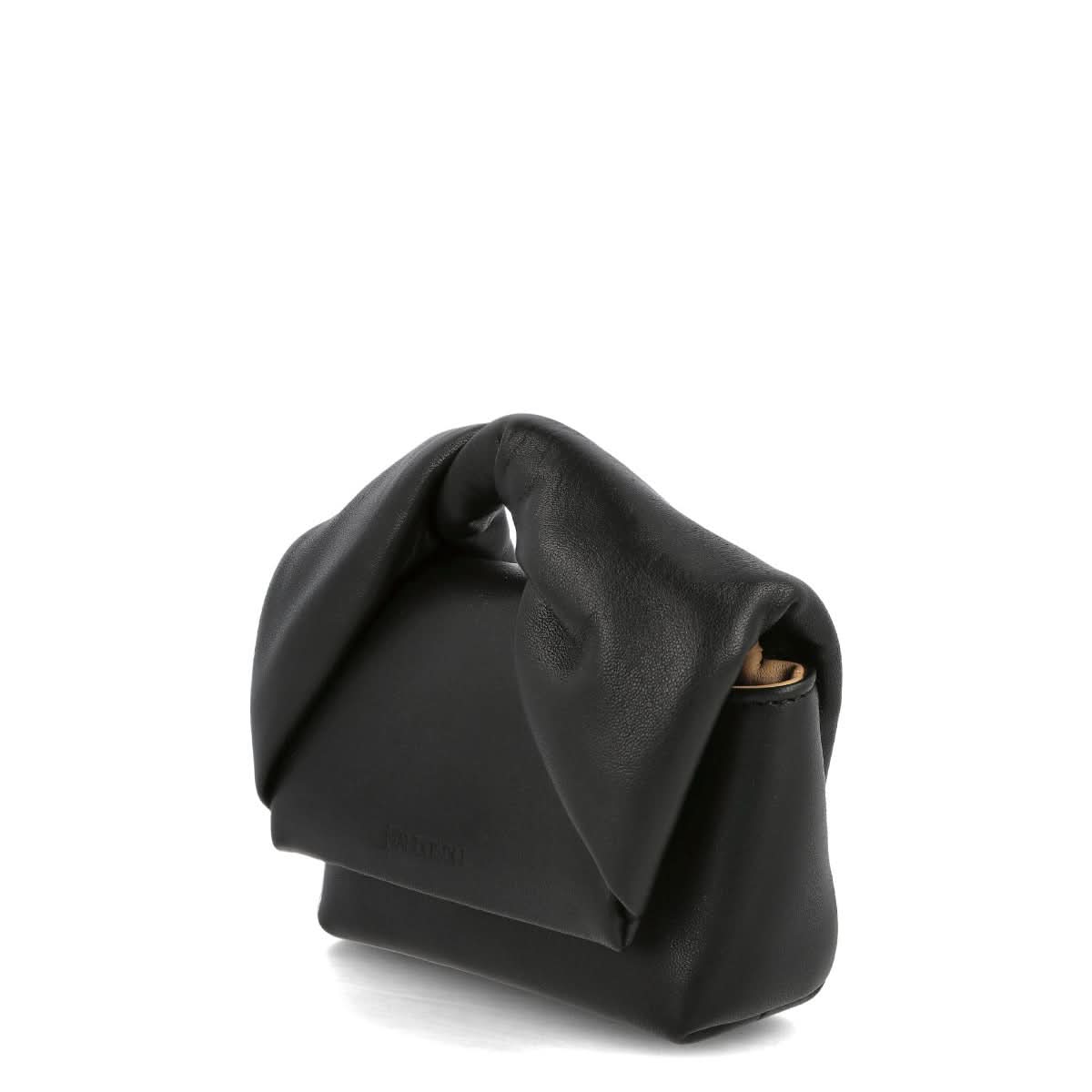 JW Anderson Nano Twister Bag Black Detail view 3 | Gate
