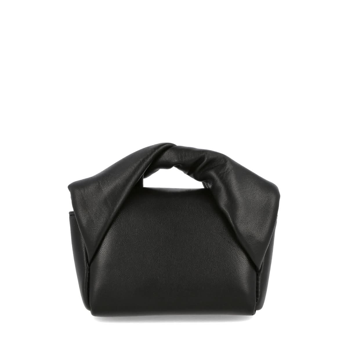JW Anderson Nano Twister Bag Black Detail view 4 | Gate