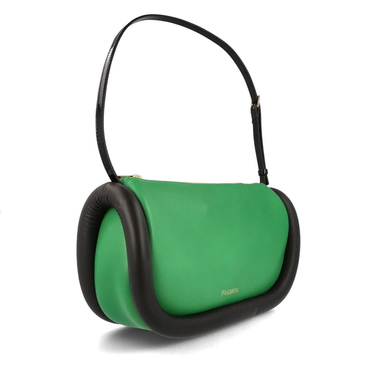 JW Anderson The Bumper Baguette Green Detail view 2 | Gate