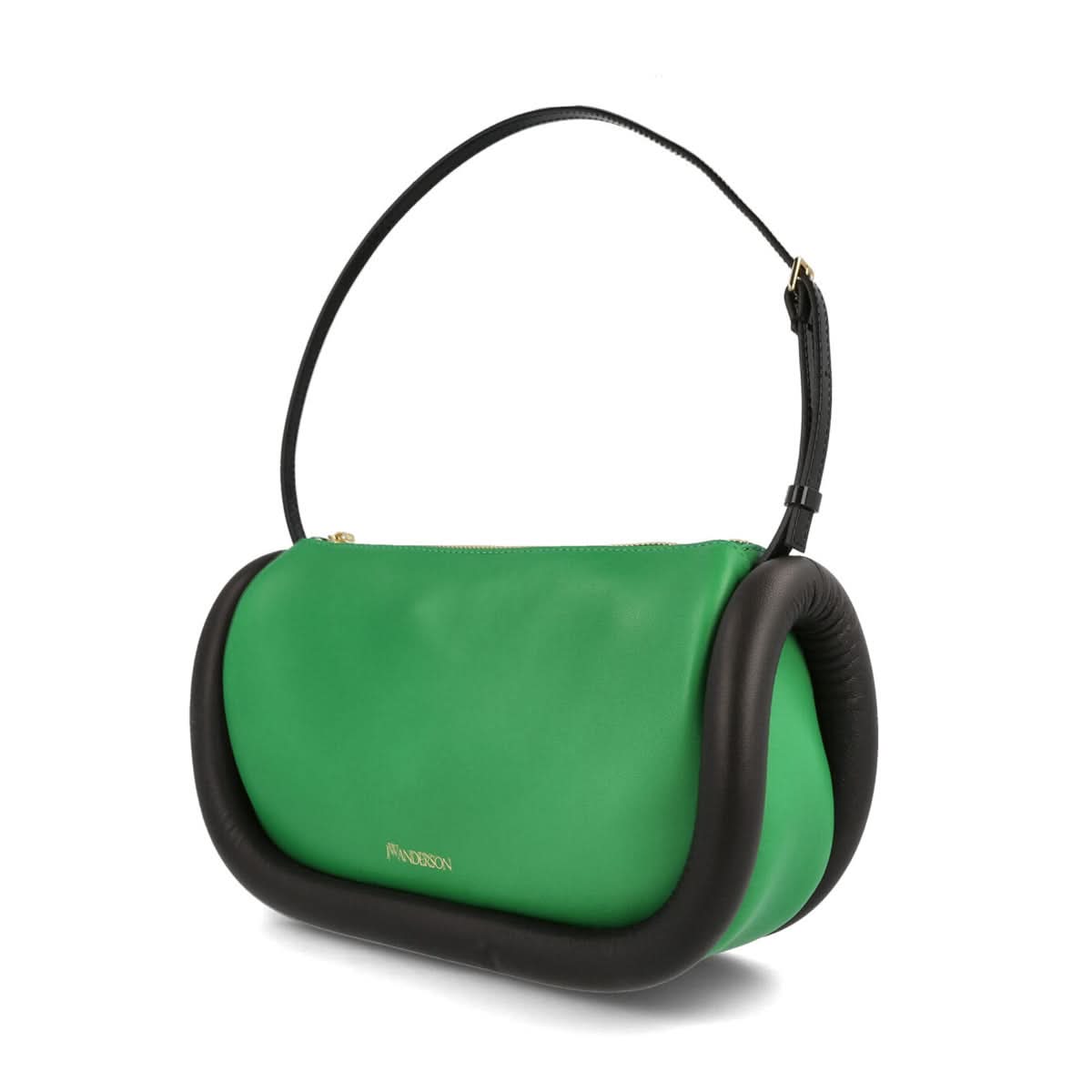 JW Anderson The Bumper Baguette Green Detail view 3 | Gate