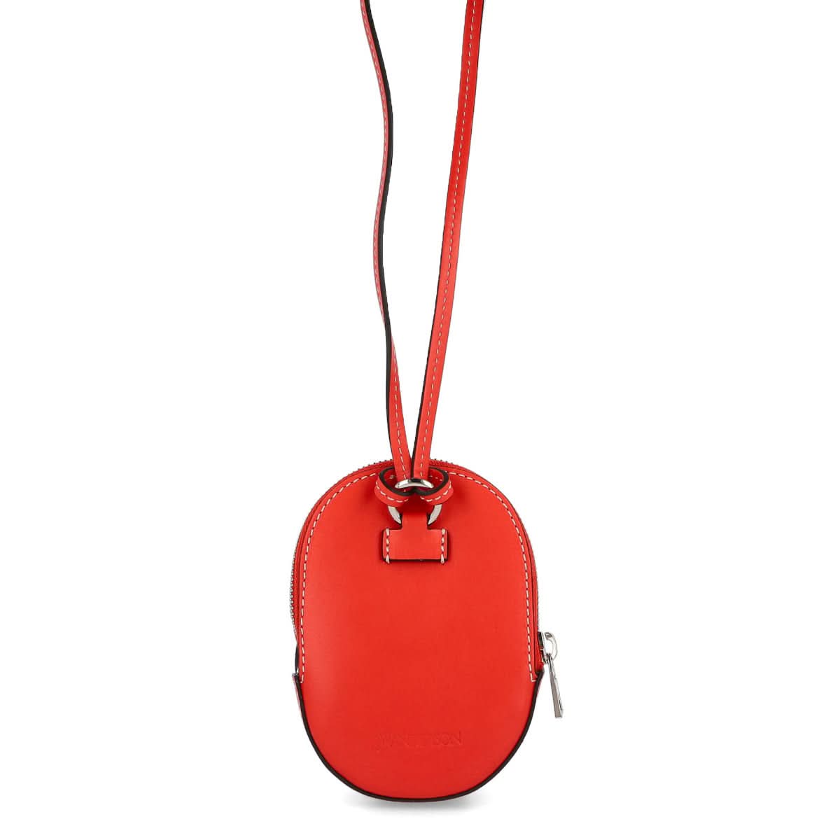 JW Anderson Nano Cap Bag Red Detail view 3 | Gate