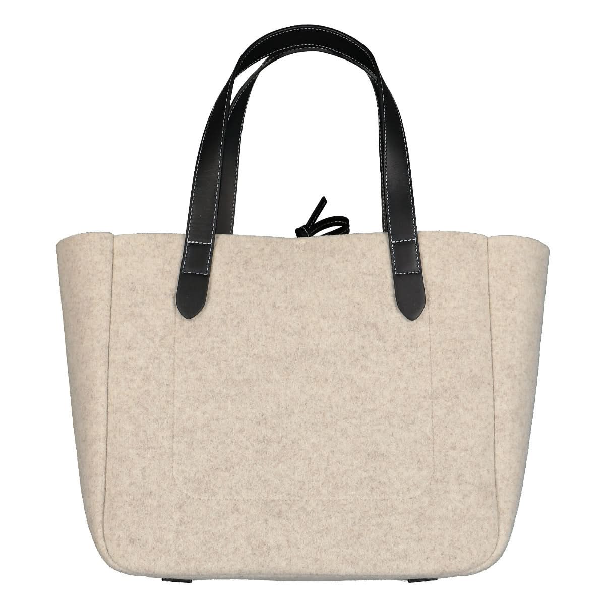 JW Anderson Belt Tote Beige Detail view 2 | Gate