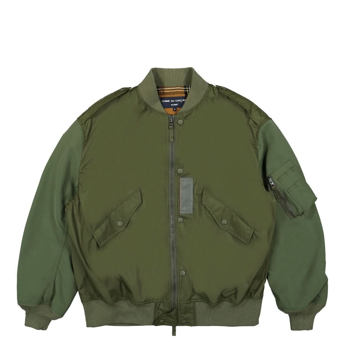 Comme des Garçons Homme Jacket Green Detail view 1 | Gate