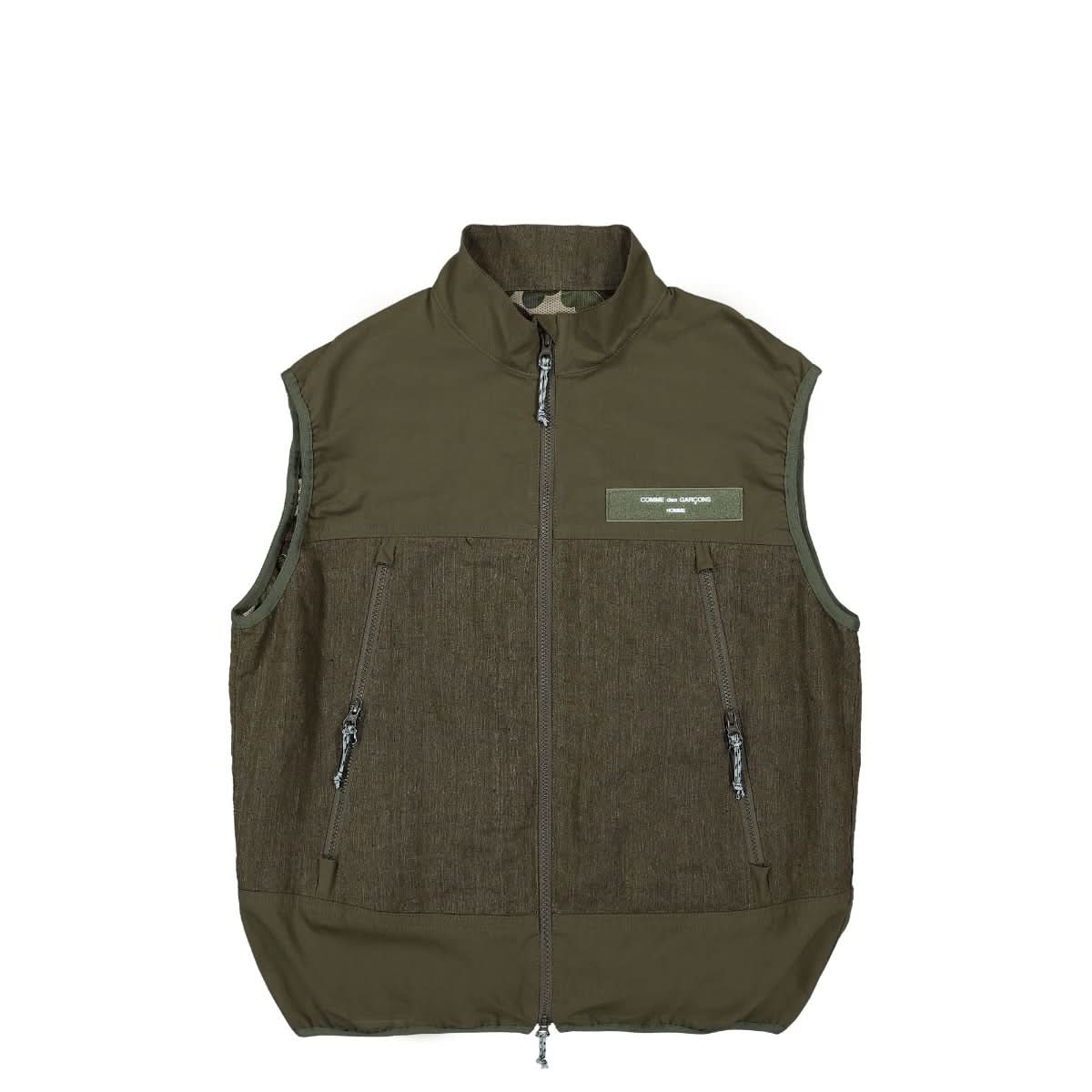 Comme des Garçons Homme Vest Green Detail view 1 | Gate