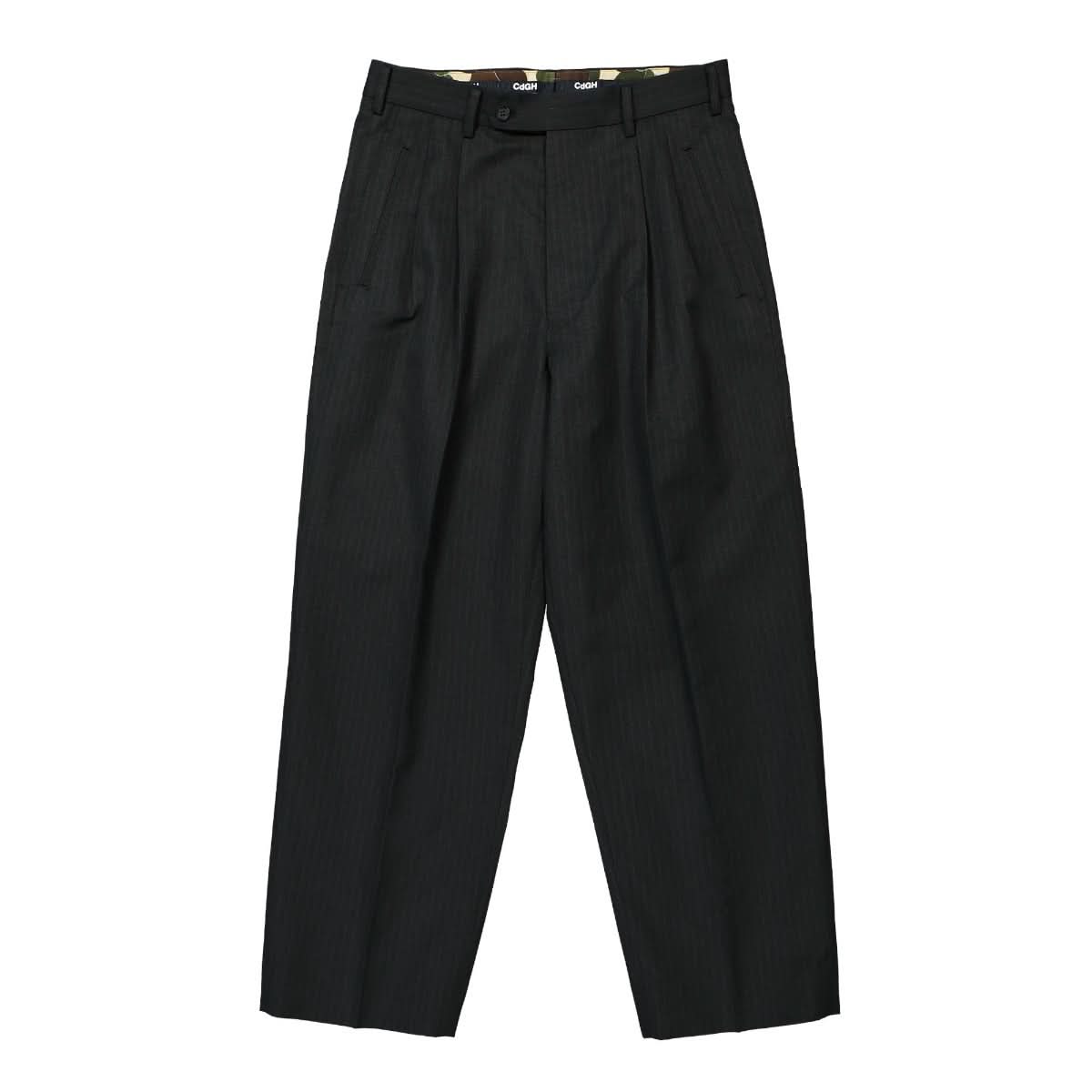 Comme des Garçons Homme Pants Black,Grey Detail view 1 | Gate
