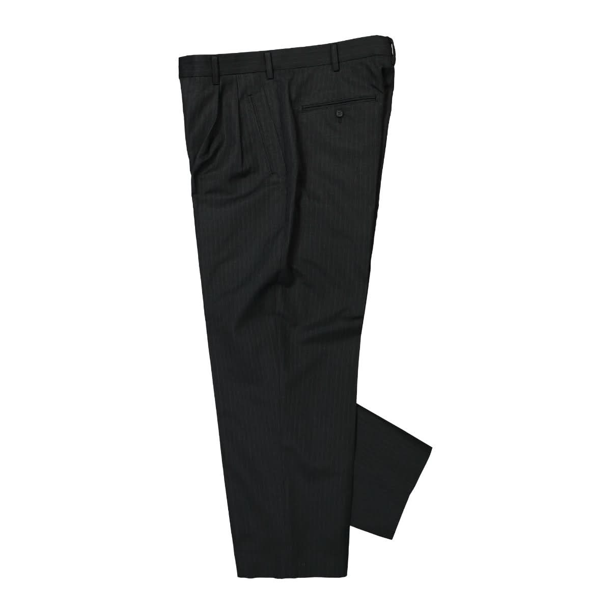 Comme des Garçons Homme Pants Black,Grey Detail view 3 | Gate