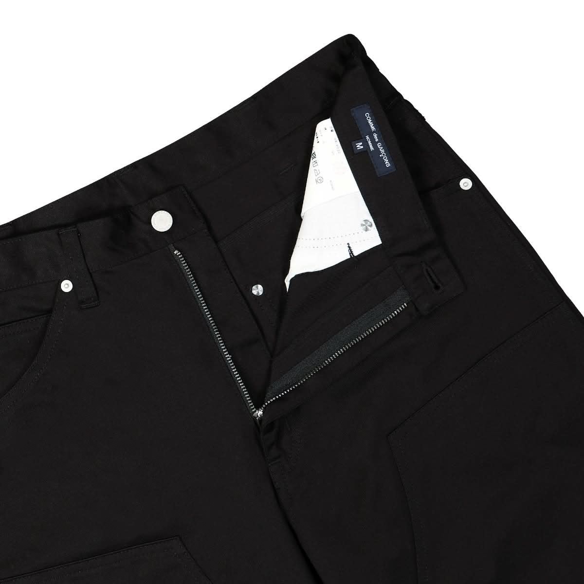 Comme des Garçons Homme Pants Black Detail view 4 | Gate