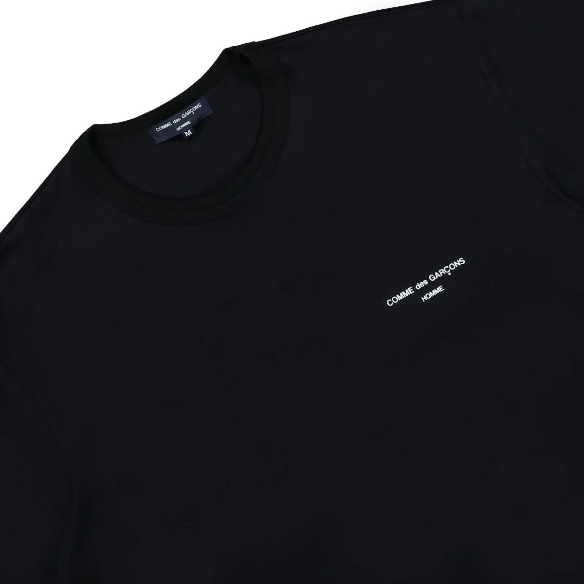 Comme des Garçons Homme Tee Black Detail view 3 | Gate