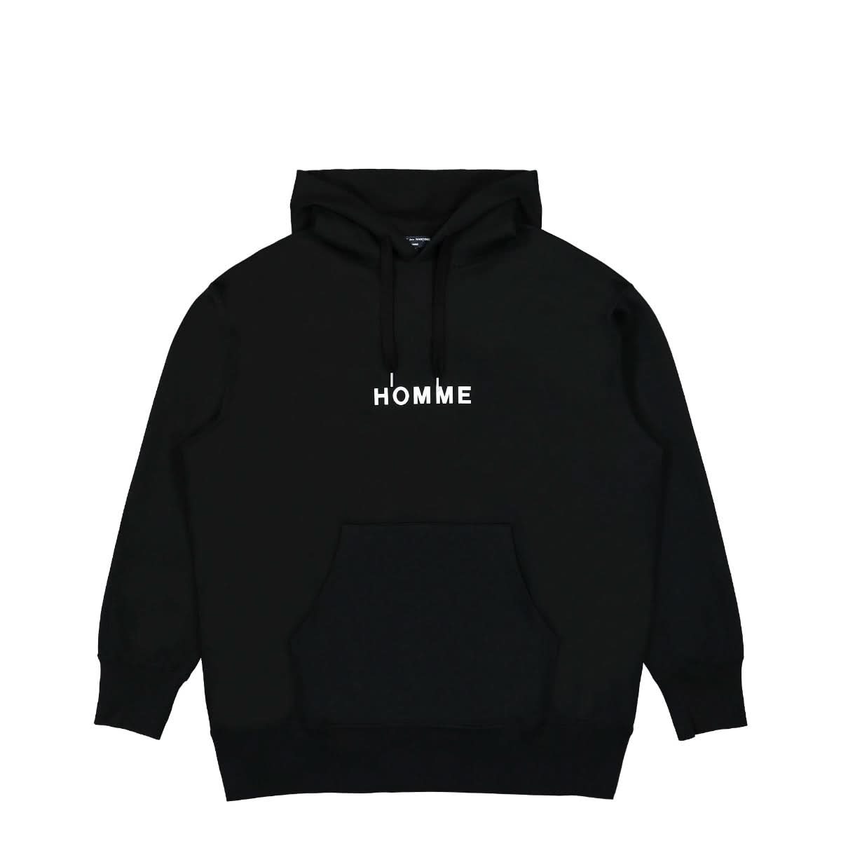 Comme des Garçons Homme Hoodie Black Detail view 1 | Gate